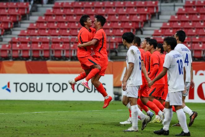 U23国足梦幻开局！胡荷韬推射破门，蒯纪闻助攻，2战乌兹均破门|亚洲杯|亚运会|乌兹别克斯坦_网易订阅